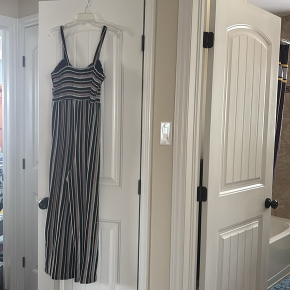Xhilaration Multicolor Striped jumpsuit - Picture 3 of 3
